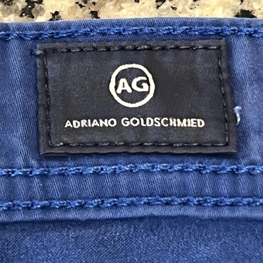 AG Adriano Goldschmied The Graduate Pants Mens 36x34 Blue Tailored Leg